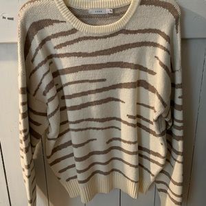 Lush striped sweater